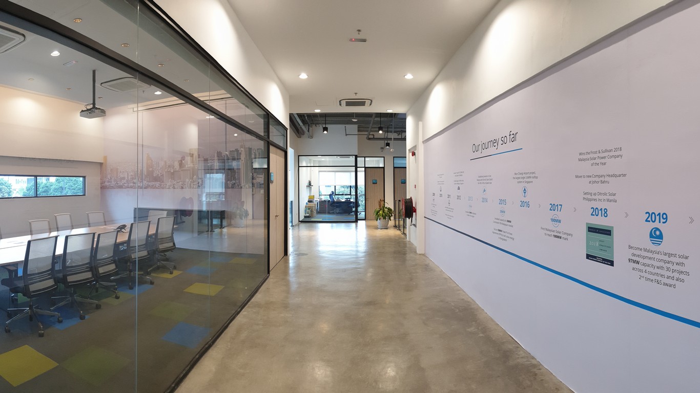 Ditrolic Office Walkway