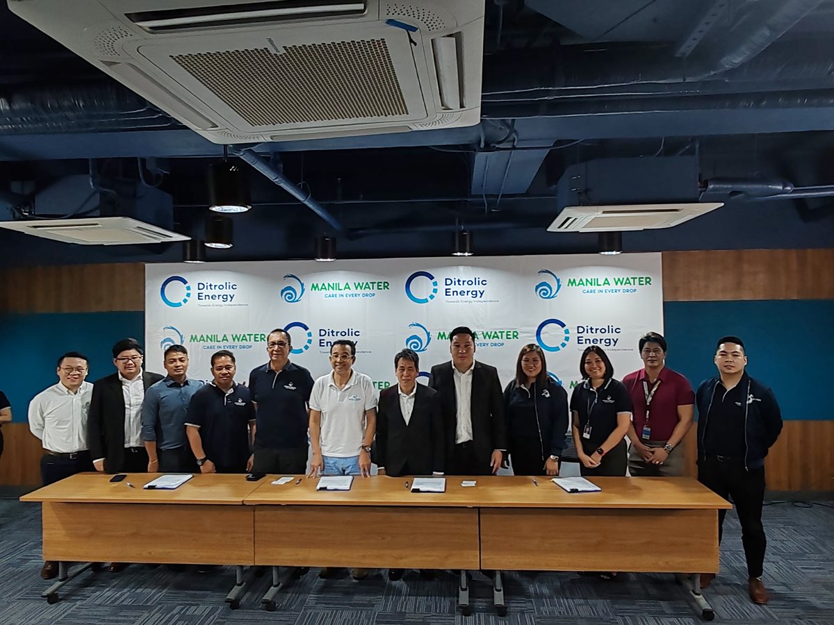 Manila Water partners with Ditrolic for 2.5MWp solar projects 